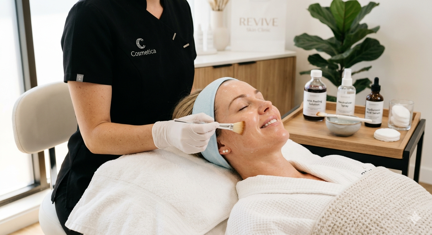 Chemický peeling (60 min): Cesta k nové pleti