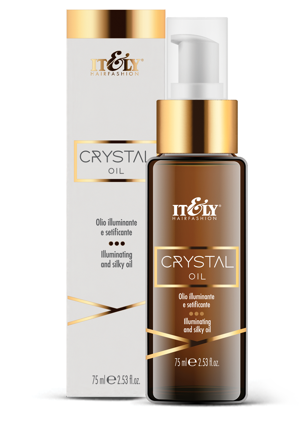 Crystal Oil domácí péče o vlasy